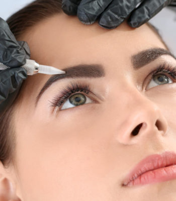 Перманентный макияж бровей в Минске